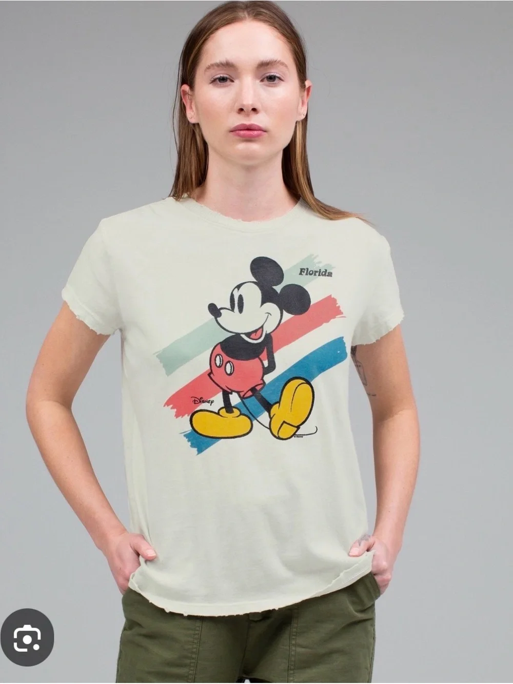 Junk Food Americana Florida Mickey Disney Tshirt - Picture 1 of 7